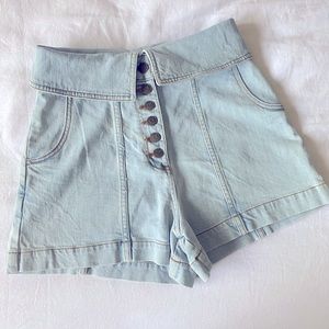 Ulla Johnson denim shorts - size 0
